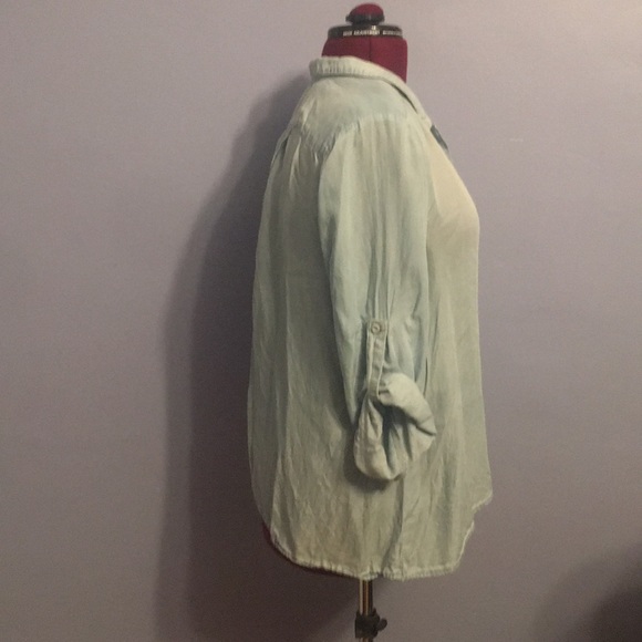 Cloth & stone lightweight denim shirt - Picture 5 of 5